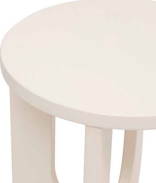 Βοηθητικό Τραπεζάκι (Φ40x50.5) A-S Bloom Ivory 206046A