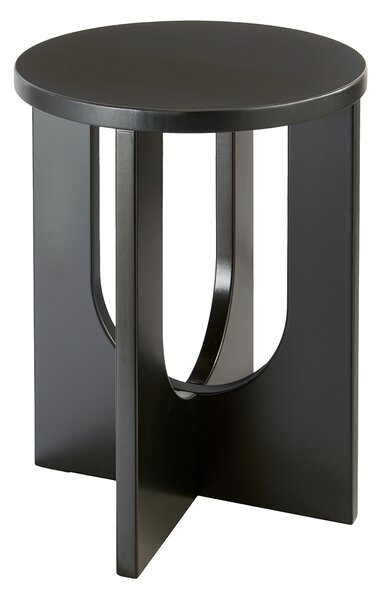 Βοηθητικό Τραπεζάκι (Φ40x50.5) A-S Bloom Black 206046B