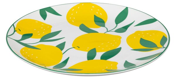 Πιάτο Φαγητού Ρηχό (Φ27) S-D Lemons 203411