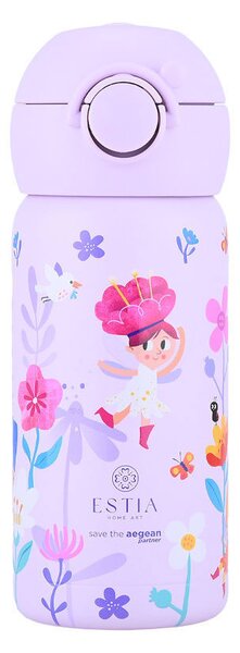 Παγούρι - Θερμός 350ml Με Καλαμάκι Estia Save The Aegean Fairy Tales 01-34177