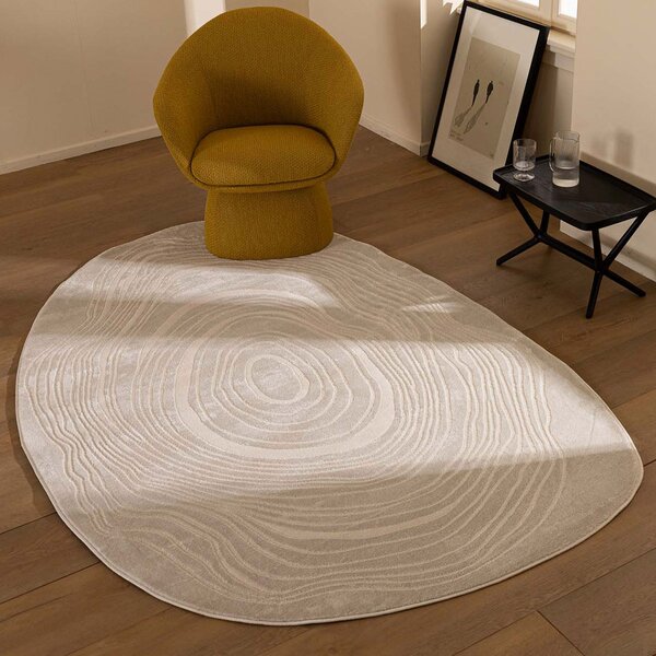 Χαλί (160x230) Royal Carpet Organic Shape 249 Cream