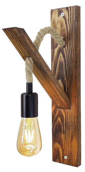 Απλίκα Τοίχου A-G Ahsap 806ALD1467 Walnut