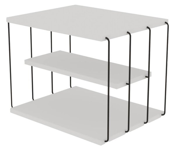 Βοηθητικό Τραπεζάκι (50x40x33) A-G Lifon 854KLN2814 White