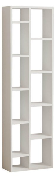 Βιβλιοθήκη Δαπέδου 11 Θέσεων (44.4x19.6x150) A-G Tomi 495SSE1126 White