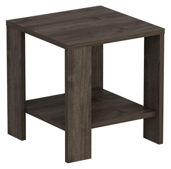 Βοηθητικό Τραπεζάκι (40x40x42) A-G Midi Yan 362ANT1108 Walnut