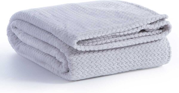 Κουβέρτα Fleece Μονή (160x220) Nef-Nef Homeware Worth Grey