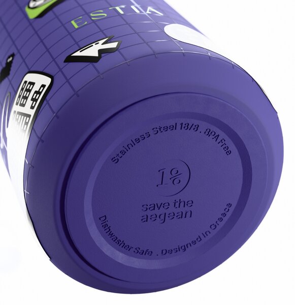Μπουκάλι Θερμός 500ml Estia Save The Aegean Flow Game Over 01-47900
