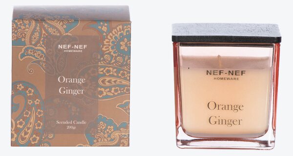 Κερί Αρωματικό 200gr Nef-Nef Homeware Orange Ginger