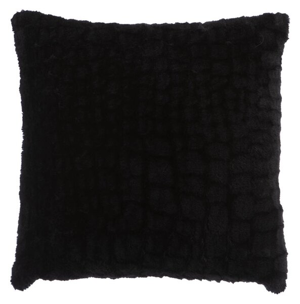 Διακοσμητικό Μαξιλάρι Γούνινο (45x45) Nef-Nef Homeware Mentor Black