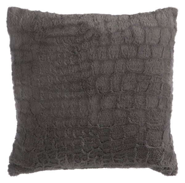 Διακοσμητικό Μαξιλάρι Γούνινο (45x45) Nef-Nef Homeware Mentor Grey