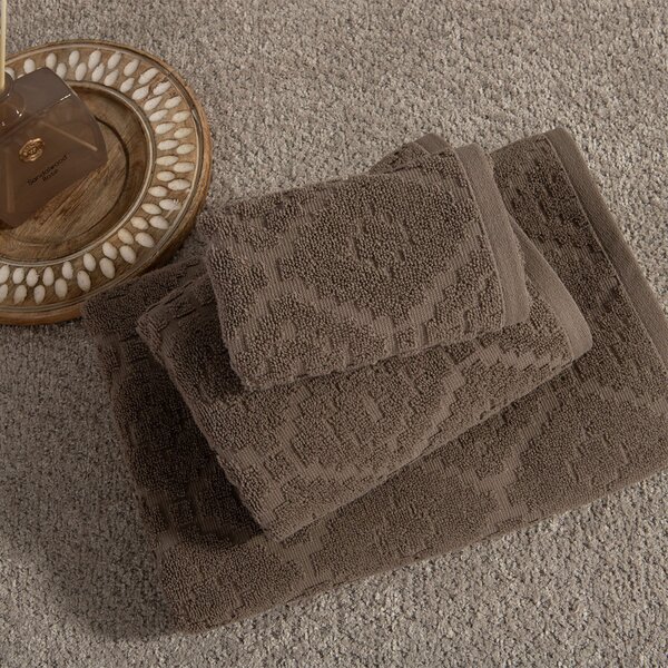 Πετσέτα Προσώπου (50x90) Nef-Nef Homeware Premium Romian Mocca 550gsm