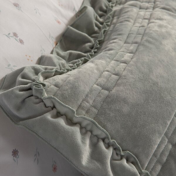 Ζεύγος Μαξιλαροθήκες (52x72) Nef-Nef Homeware Elements Sirion Mint Grey