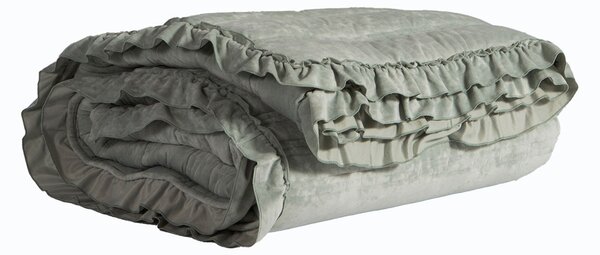 Λεπτό Πάπλωμα Βελουτέ Υπέρδιπλο (230x240) Nef-Nef Homeware Elements Sirion Mint Grey
