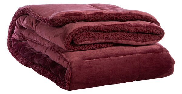 Κουβερτοπάπλωμα Μονό (160x220) Nef-Nef Homeware Singular Bordo