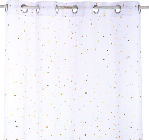 Παιδική Κουρτίνα (140x250) Με Τρουκς A-S Star White 127188