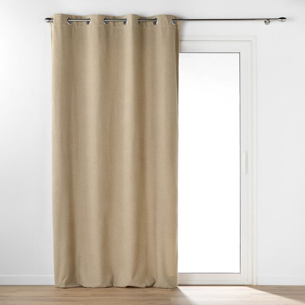 Κουρτίνα Μπουκλέ (140x240) Με Τρουκς L-C Wooly Beige 1612082