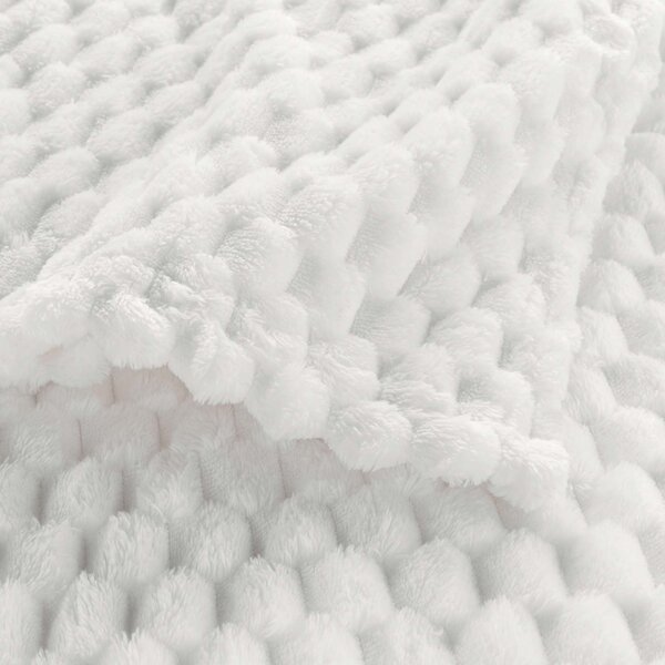 Κουβέρτα Καναπέ Fleece (125x150) L-C Mini Frosty Naturel 1612814