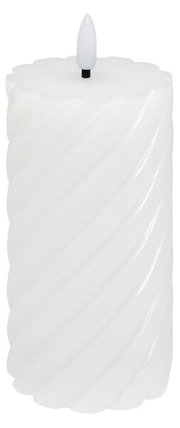 Διακοσμητικό Φωτιστικό Κερί Led (Φ7x11.5) A-S Aloe White 207007A