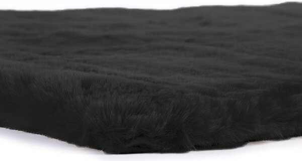 Χαλί Διαδρόμου Γούνινο (75x140) Nef-Nef Homeware Estelle Black