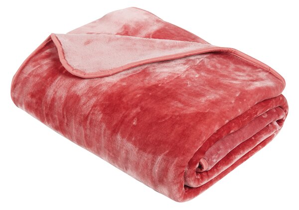 Κουβέρτα Βελουτέ Μονή (160x220) Das Home Velour 0295 Nude