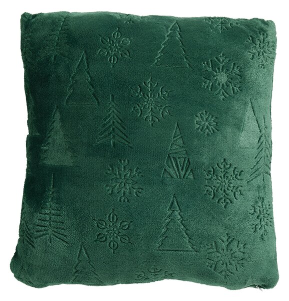 Χριστουγεννιάτικο Μαξιλάρι Fleece (40x40) Das Home 1374 Green