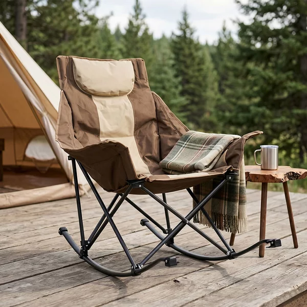 Κουνιστή Καρέκλα Camping Μεταλλική Spitishop Dune