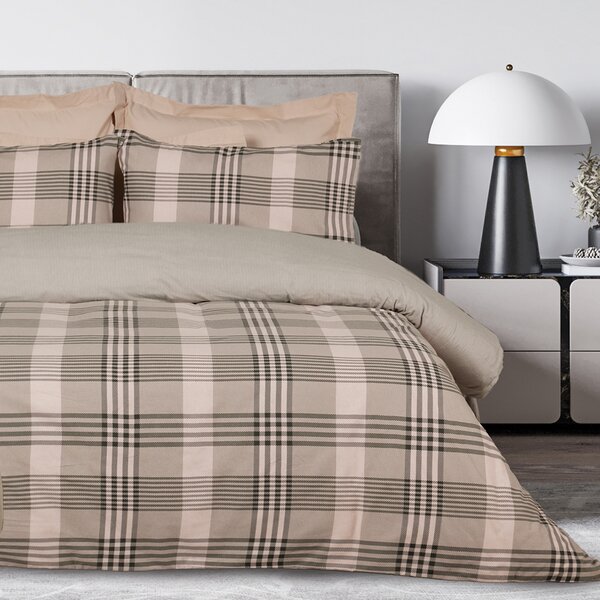 Φανελένια Σεντόνια Υπέρδιπλα (Σετ) Das Home Flannel 9679