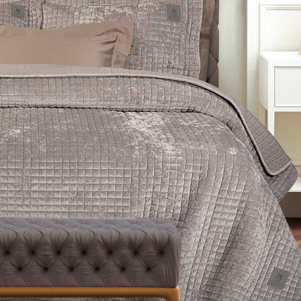 Κουβερτόριο King Size (240x250) Greenwich Polo Club Classic 4432 Taupe