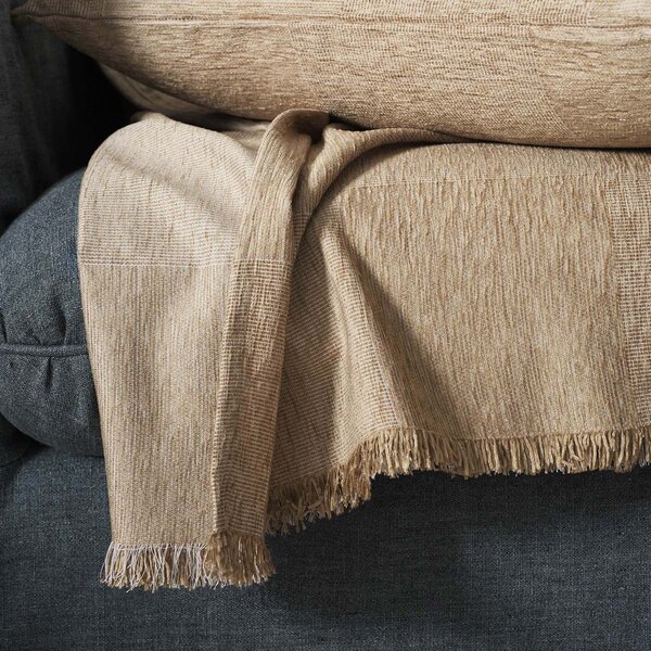 Ριχτάρι Πολυθρόνας (180x180) Gofis Home Zephyr Sesame Beige 146/06