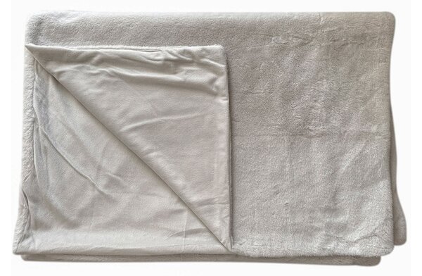 Ριχτάρι Καναπέ Διθέσιου Γούνινο (160x240) Pol Rugs & Mats Rabbit Ivory