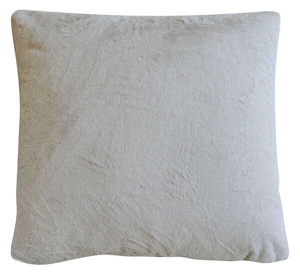 Διακοσμητικό Μαξιλάρι Γούνινο (45x45) Pol Rugs & Mats Rabbit Ivory