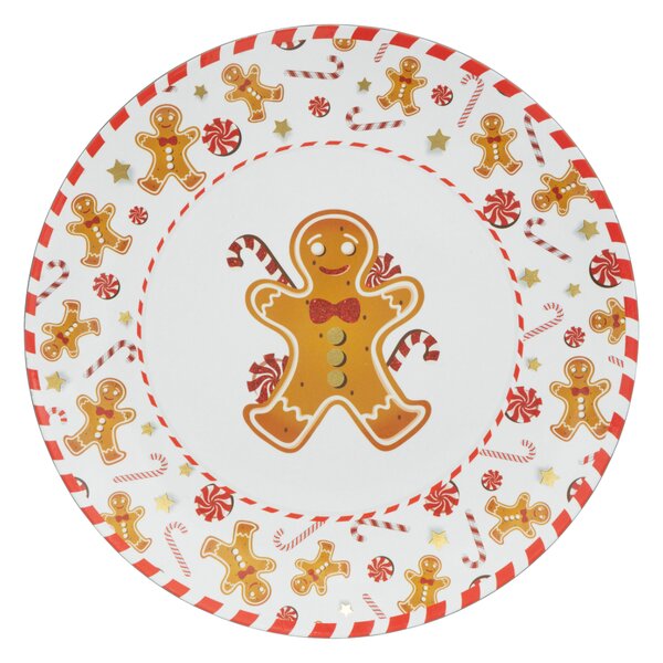 Χριστουγεννιάτικη Πιατέλα (Φ33) A-S Gingerbread 199214
