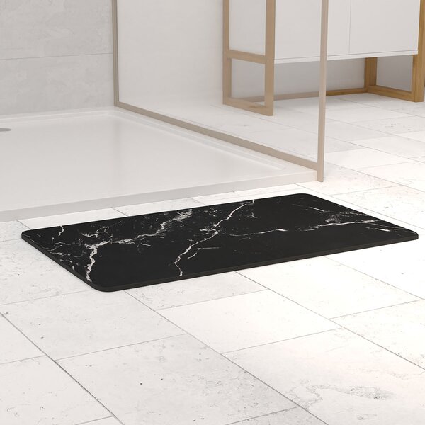 Υπεραπορροφητικό Πατάκι Μπάνιου (45x75) F-V Mat Beige Marbre Noir 202470A_2