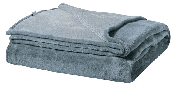 Κουβέρτα Βελουτέ Υπέρδιπλη (220x240) Kentia Loft Yolanda 19 Ciel
