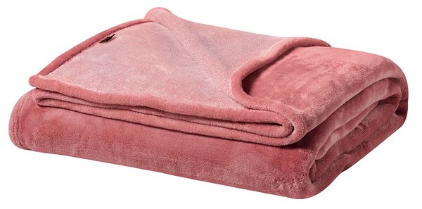 Κουβέρτα Βελουτέ Υπέρδιπλη (220x240) Kentia Loft Yolanda 14 Pink