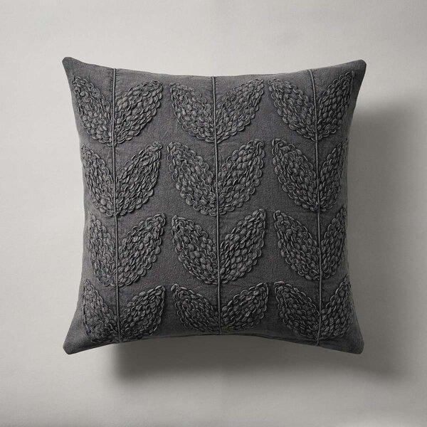 Διακοσμητική Μαξιλαροθήκη (45x45) Gofis Home Eleanor Pearl Grey 172/01