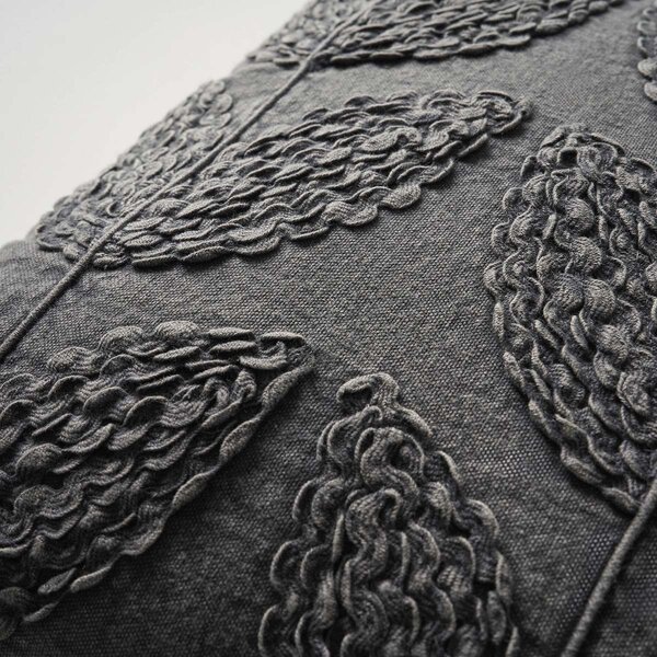 Διακοσμητική Μαξιλαροθήκη (45x45) Gofis Home Eleanor Pearl Grey 172/01