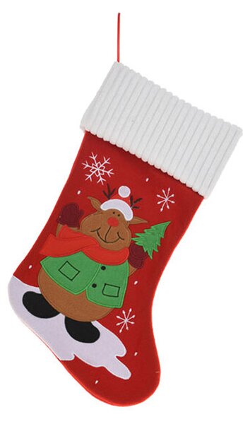 Χριστουγεννιάτικη Κάλτσα (28x50) K-M Reindeer AAF201100
