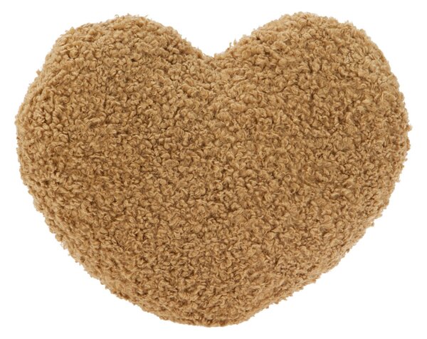 Διακοσμητικό Μαξιλάρι Μπουκλέ (Φ20x15) K-M Heart Sand AAE824200