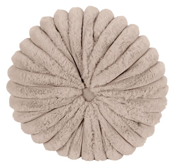 Διακοσμητικό Μαξιλάρι Γούνινο (Φ35x10) K-M Beige AAE823000