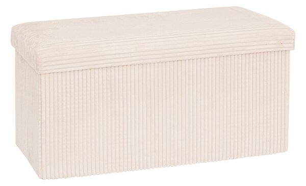 Ταμπουρέ Με Αποθηκευτικό Χώρο (76x38x38) A-S Arum Ivory 207382A
