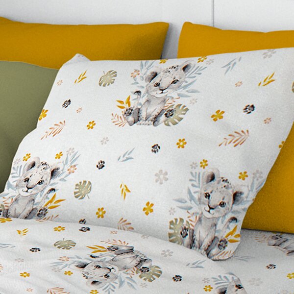 Μαξιλαροθήκη (50x70) Dimcol 531 Lion Cub Grey