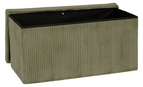 Ταμπουρέ Με Αποθηκευτικό Χώρο (76x38x38) A-S Arum Khaki 207382C