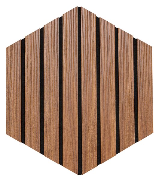 3D Πάνελ Τοίχου Ξύλινα (Σετ 3τμχ) A-S Colva Brown 212904B