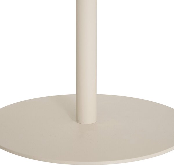 Βοηθητικό Τραπεζάκι (Φ43x50.5) A-S Fiora Ivory 206093
