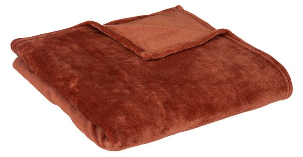 Κουβέρτα Καναπέ Fleece (130x180) A-S Flannel Terracotta 156047I