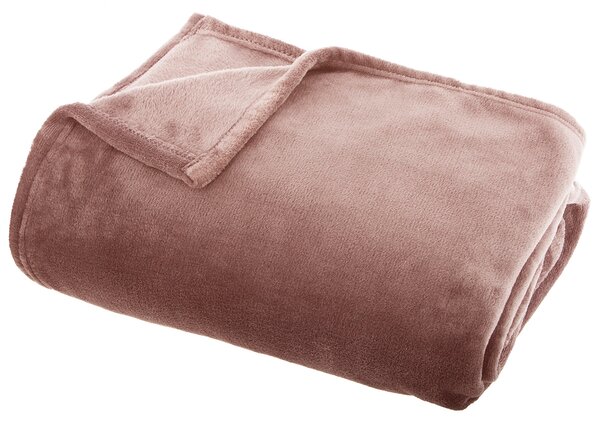 Κουβέρτα Καναπέ Fleece (130x180) A-S Flannel Pink 156047P