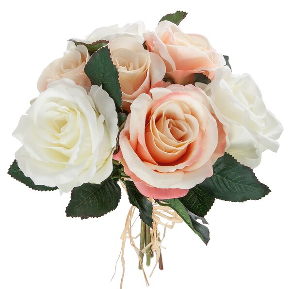 Τεχνητό Μπουκέτο Λουλουδιών 30εκ. A-S Roses 155722