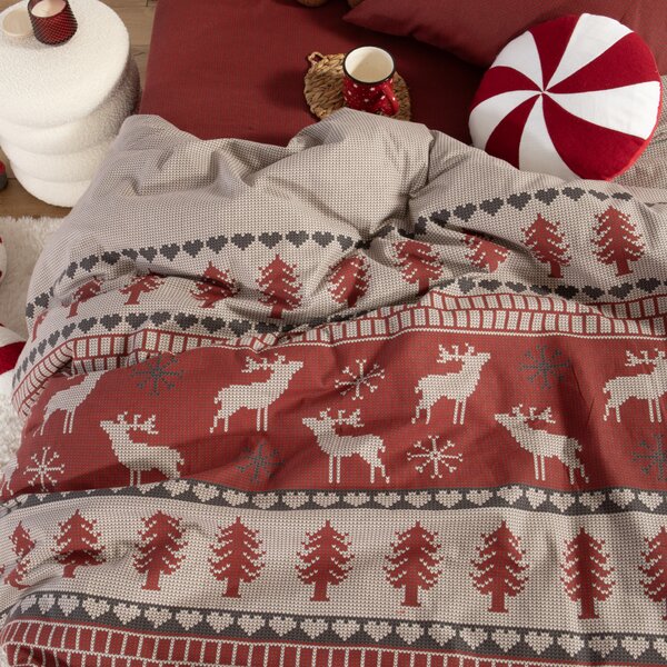 Φανελένια Σεντόνια Μονά (Σετ) Nef-Nef Homeware Flannel Tinsel