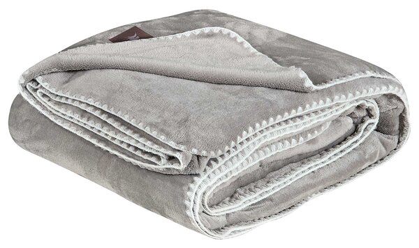 Κουβέρτα Fleece Υπέρδιπλη (220x240) Greenwich Polo Club Essential 4439 Grey